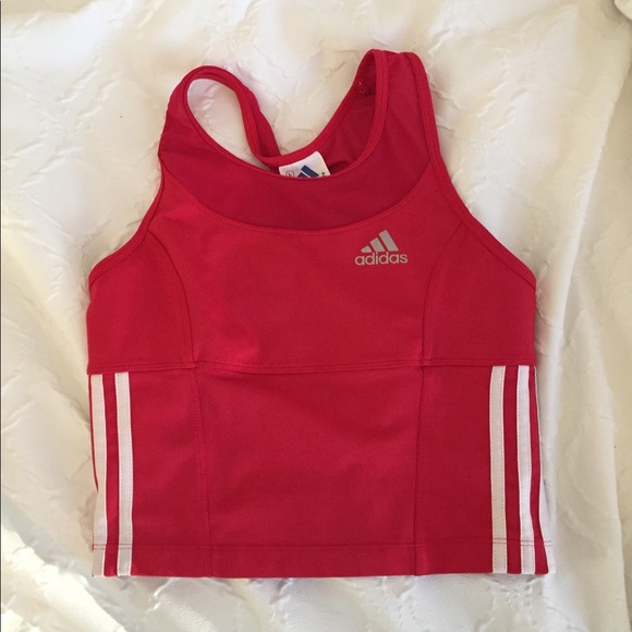 adidas Tops - Red adidas top